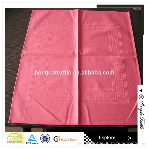 wholesale 100% Cotton high quality Jacquard patten 50x50cm restaurant Napkin